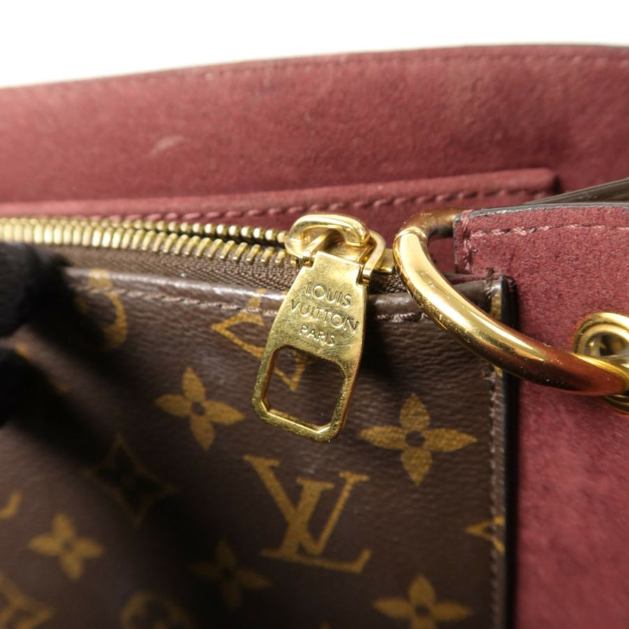 LOUIS VUITTON Monogram Flower Tote手挽肩背兩用袋-8