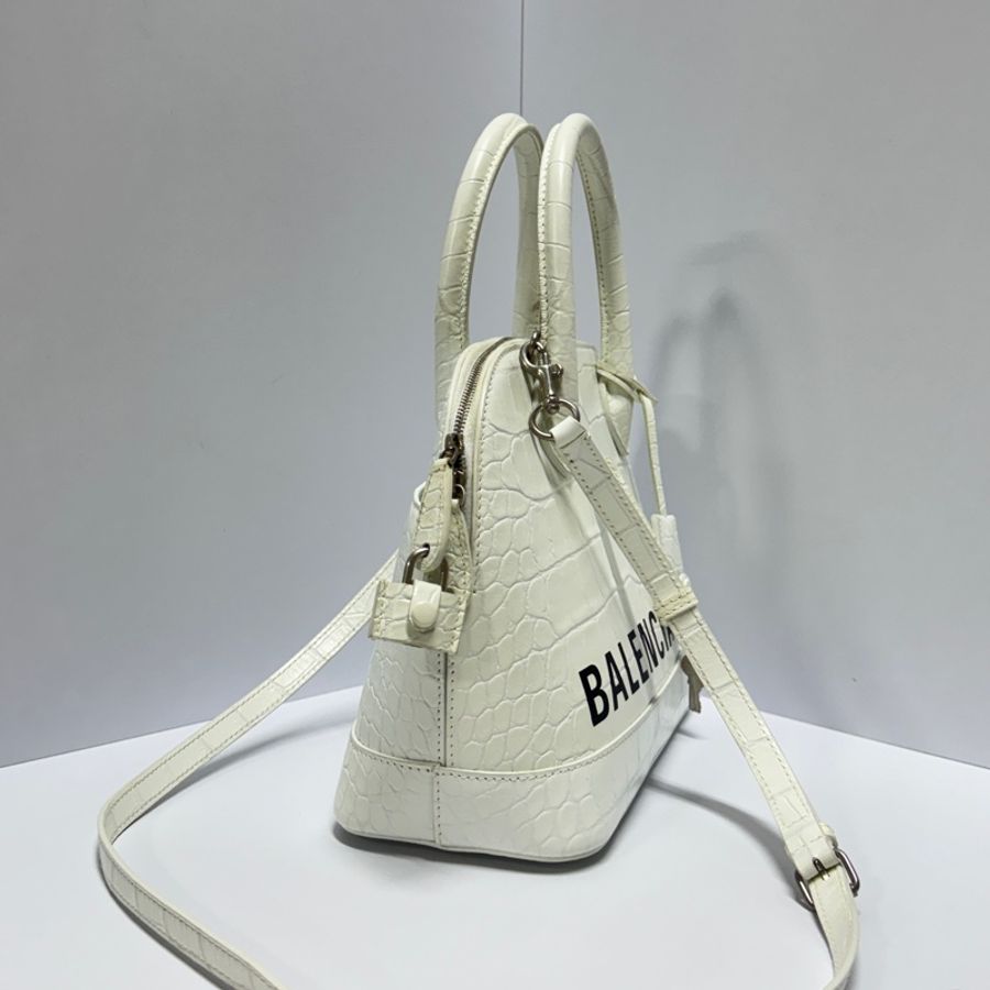 (稀有款🐊) Balenciaga 巴黎世家 鱷魚紋 斜背包【專櫃83,000】-3