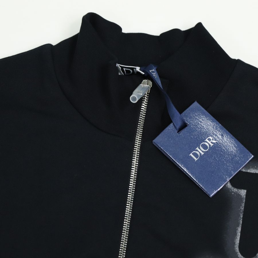Dior 迪奧 童裝 黑色 拉鍊外套-1