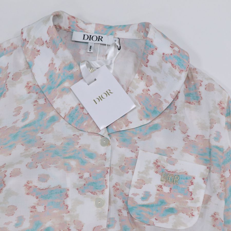 Dior 迪奧 童裝 印花 長袖睡衣套裝-6