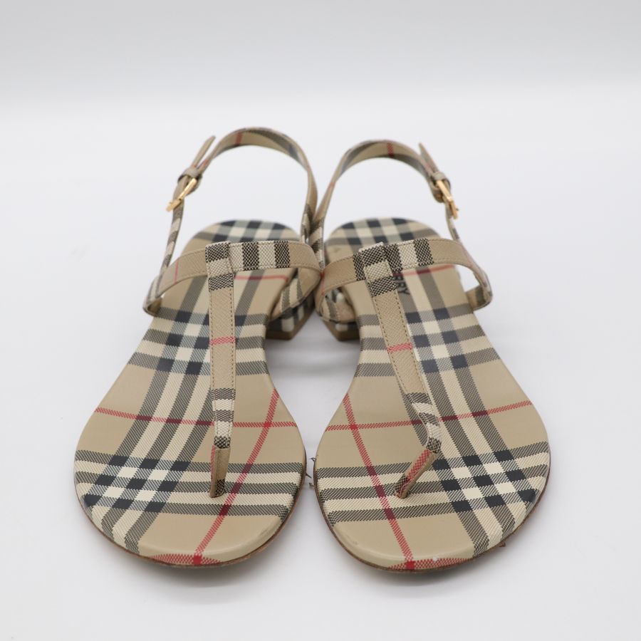 Burberry 博柏利 格紋 涼鞋-2
