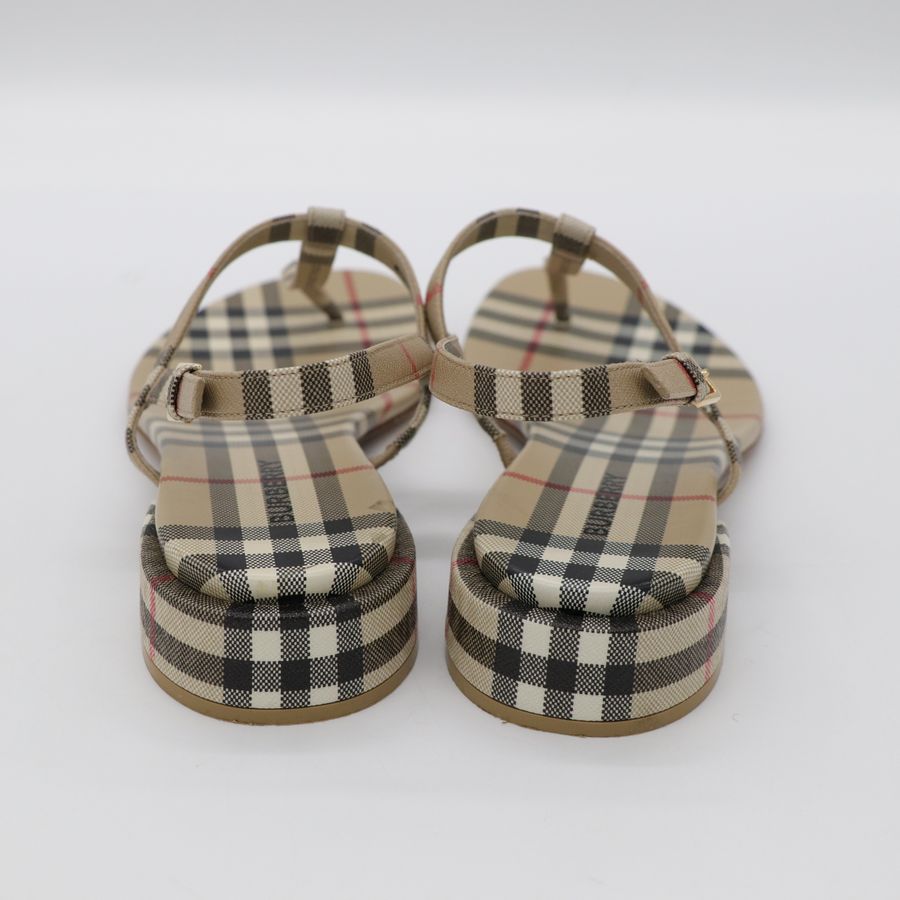 Burberry 博柏利 格紋 涼鞋-5