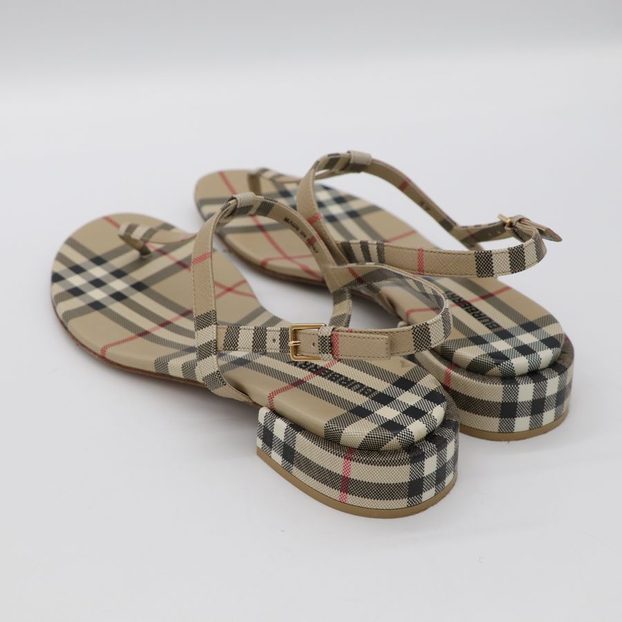 Burberry 博柏利 格紋 涼鞋-7