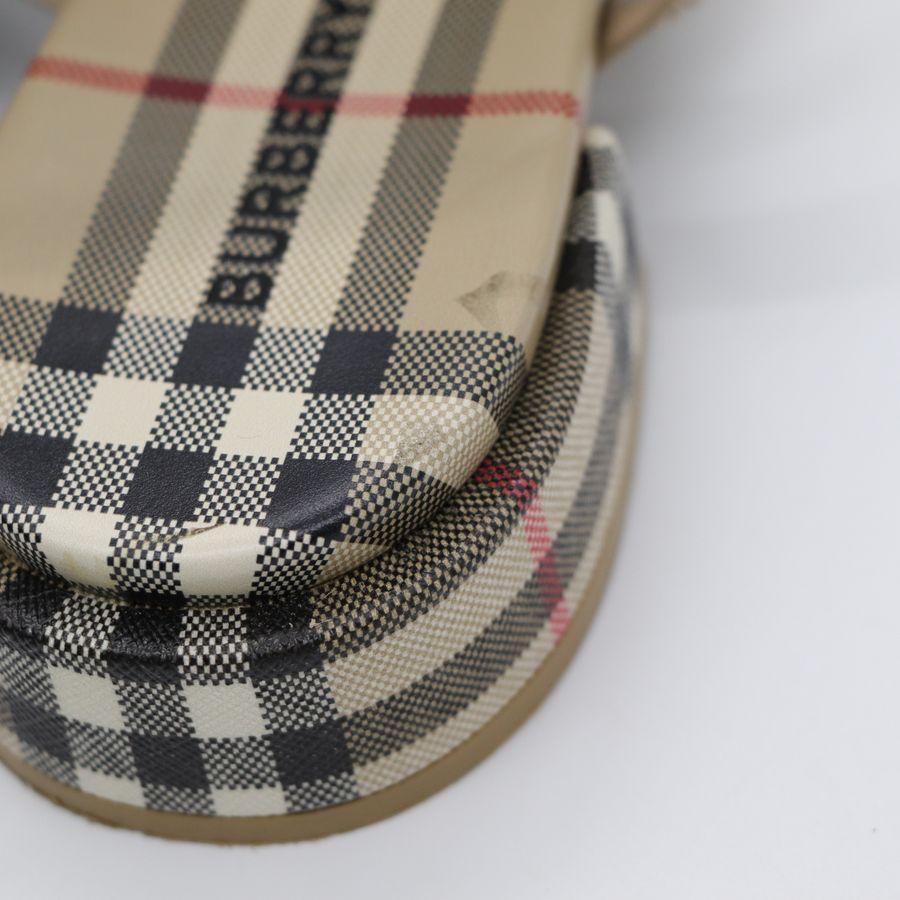 Burberry 博柏利 格紋 涼鞋-10