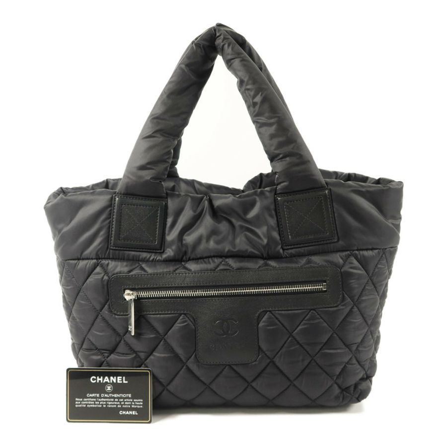 CHANEL 尼龍Coco Cocoon Small手挽袋-9