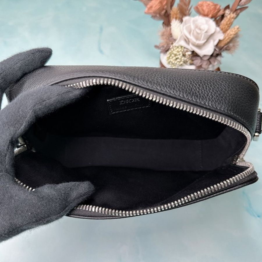 DIOR 全新Safari皮革郵差包-4