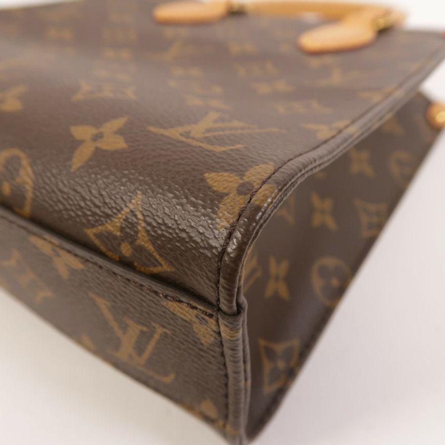 LOUIS VUITTON Monogram Sac Plat BB手挽肩背兩用袋-7