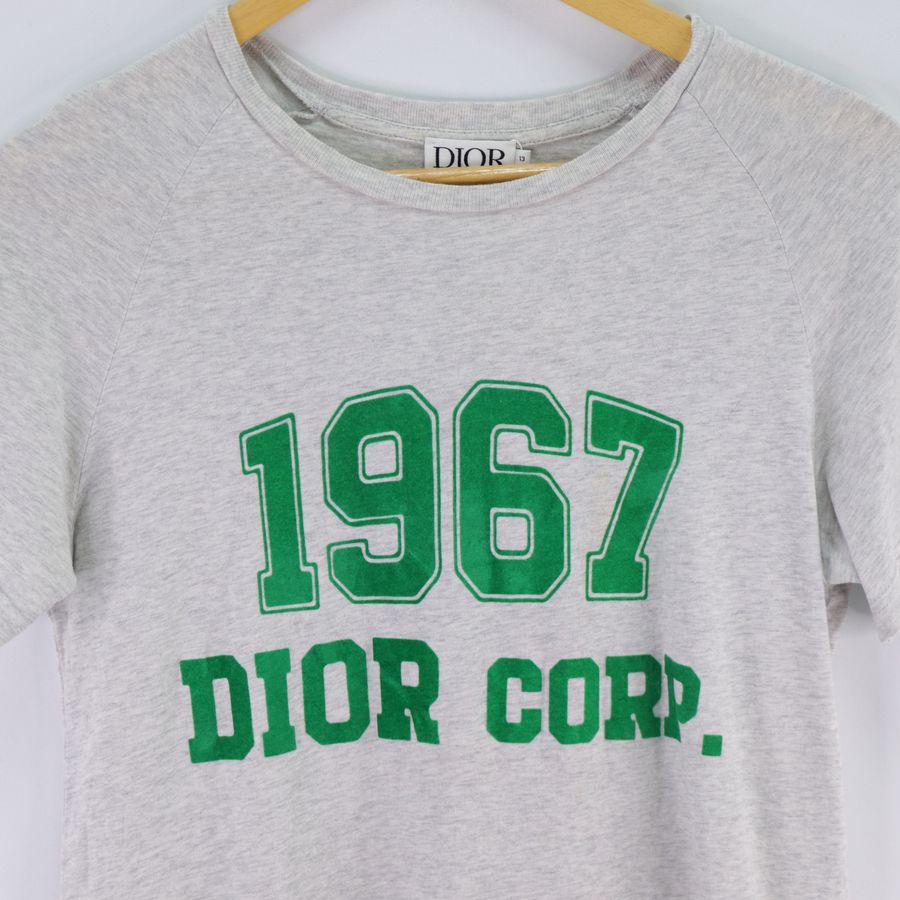 Dior 迪奧 童裝 1967 灰色 短袖上衣-1