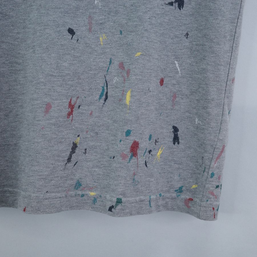 Dior 迪奧 彩繪 刺繡Logo 灰色 短袖上衣-3