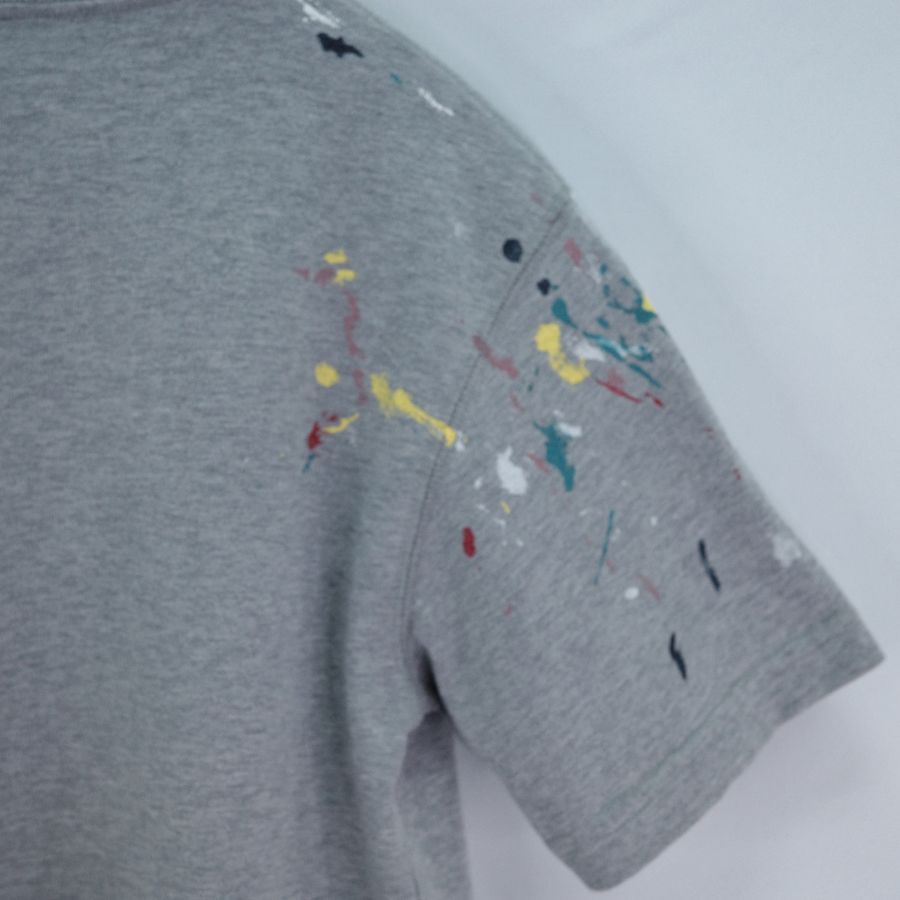 Dior 迪奧 彩繪 刺繡Logo 灰色 短袖上衣-7