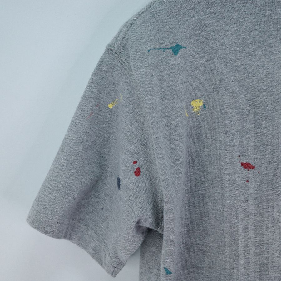 Dior 迪奧 彩繪 刺繡Logo 灰色 短袖上衣-8