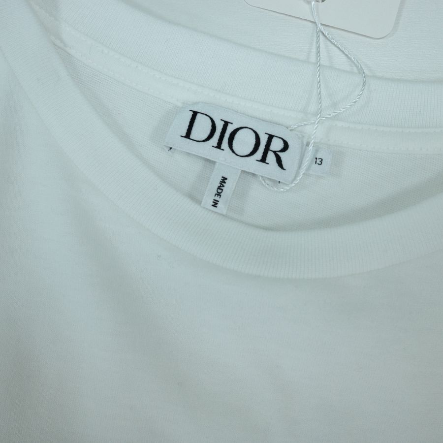 Dior 迪奧 童裝 白色 短袖上衣-3