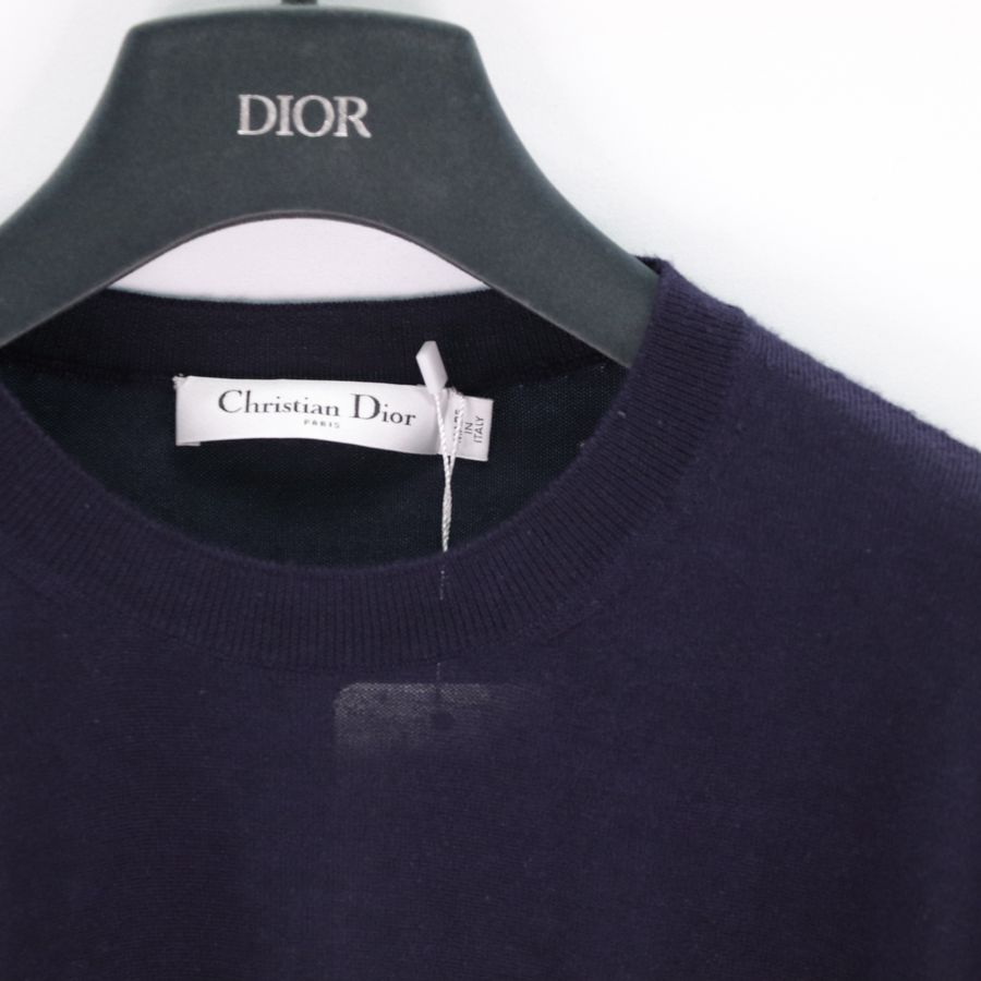 Dior 迪奧 蜜蜂刺繡 薄短袖上衣-1