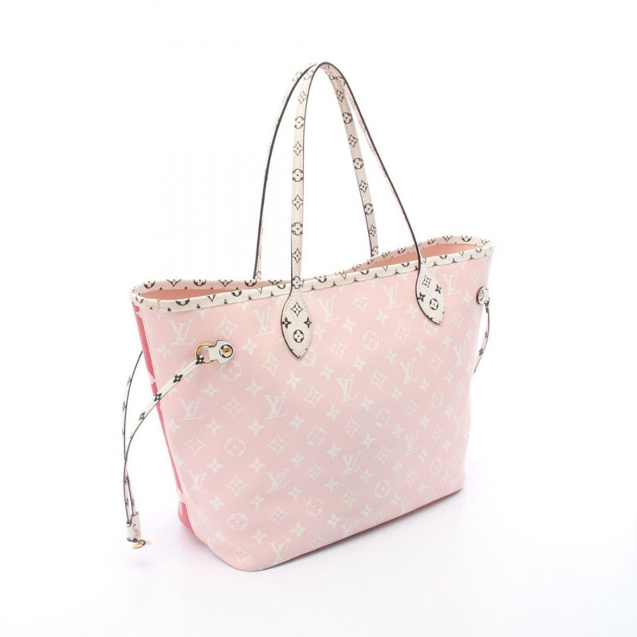 路易威登 Neverfull MM 手提單肩包 M44567 Monogram Giant Rouge 二手-1