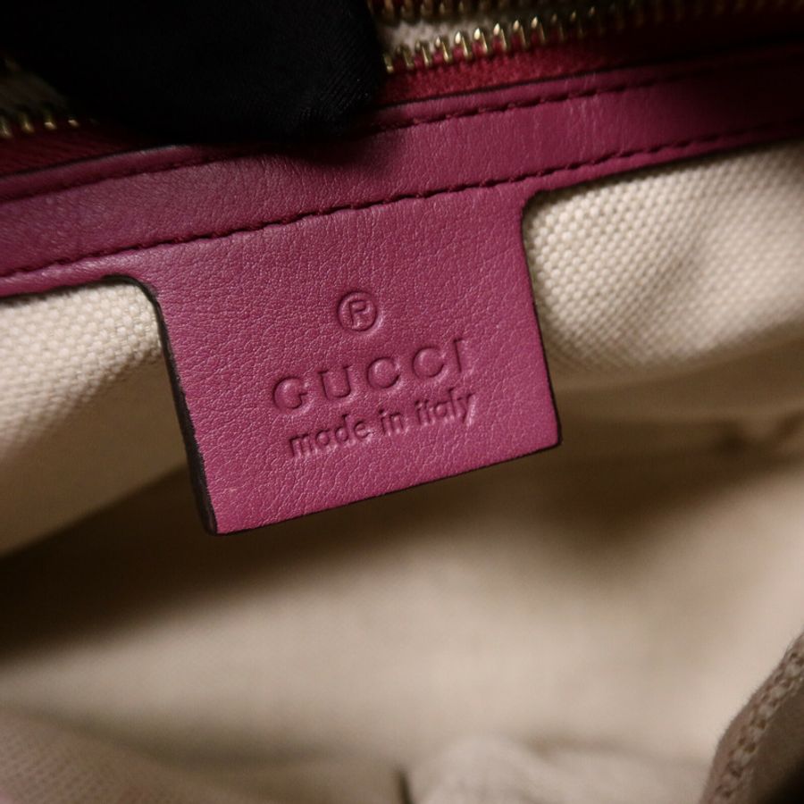 GUCCI 牛皮皮革2 Way Shoulder Bag手挽肩背兩用袋-5