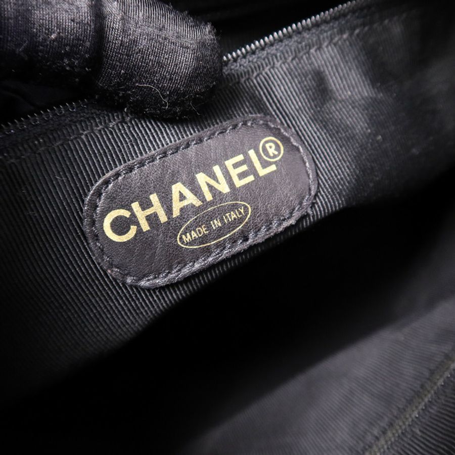 CHANEL 牛皮皮革Vintage Tote Bag肩背袋-5