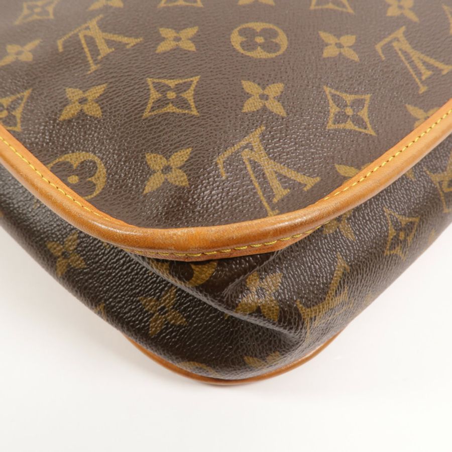 LOUIS VUITTON Monogram Bosphore金扣肩背袋-11