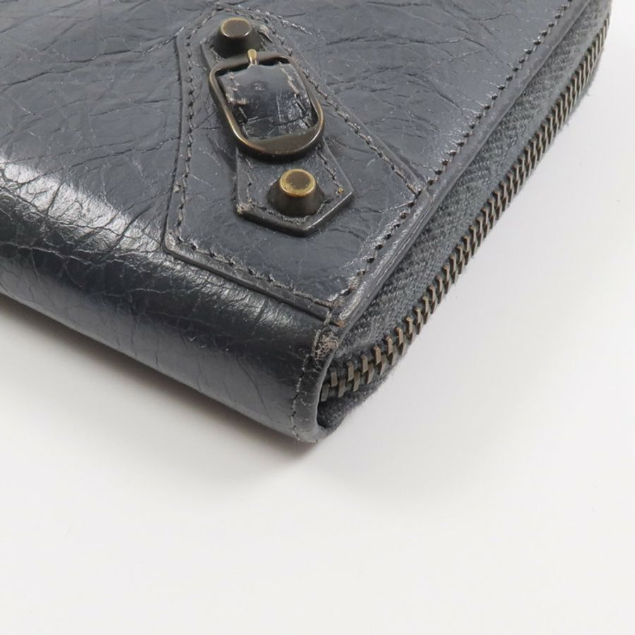BALENCIAGA 牛皮皮革Long Wallet長錢包-11