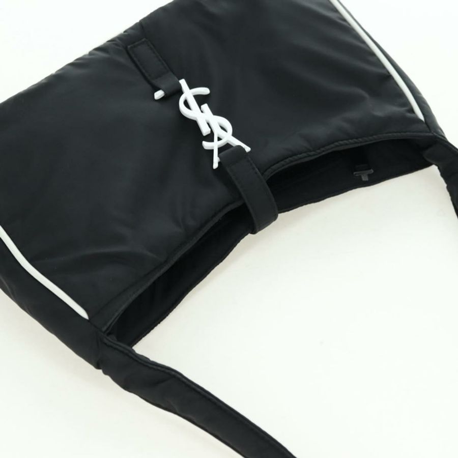 【日本直送】SAINT LAURENT 黑色尼龍單肩包,正品 178069SAM-5