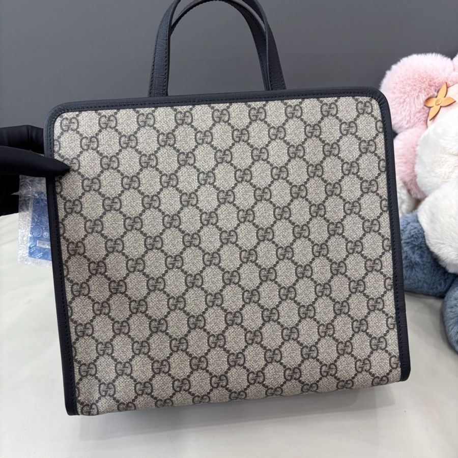 Gucci 小雞老花tote包手提包 正品-3