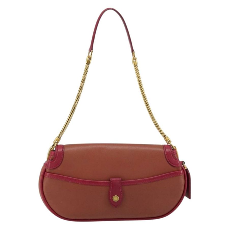 【日本直送】路易威登 Trapezi Art Deco Baguette 手袋,粉紅色皮革,LV 正品,貨號 177283V-1