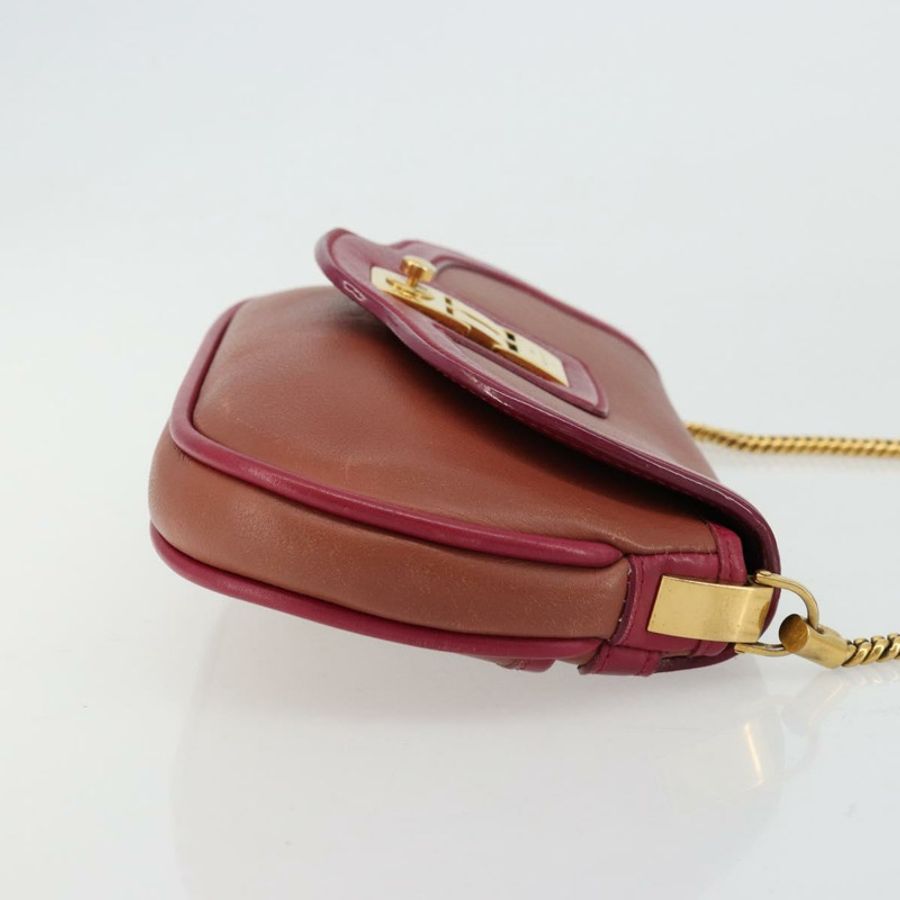 【日本直送】路易威登 Trapezi Art Deco Baguette 手袋,粉紅色皮革,LV 正品,貨號 177283V-2