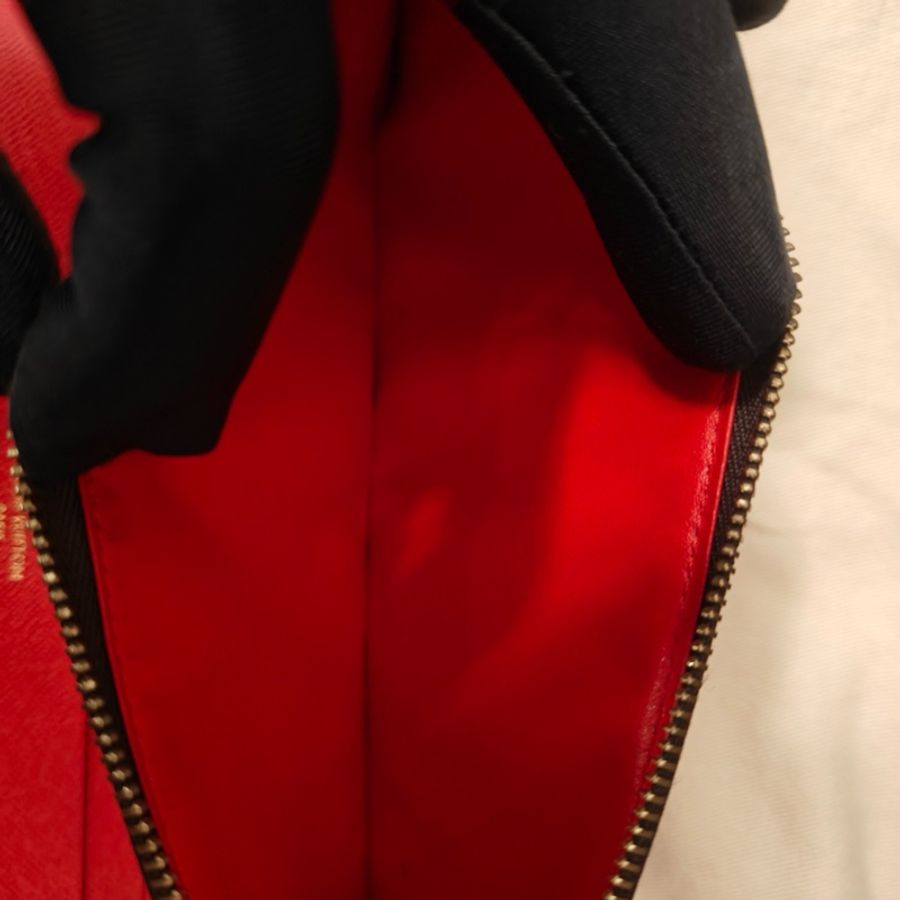 Louis Vuitton 路易威登 老花長款拉鍊錢包 22*10 配塵袋-5