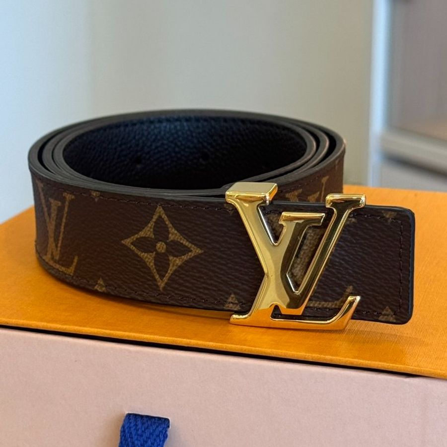 *SHIHNA名牌精品* LV M0565W 老花皮帶 女版 80cm-1