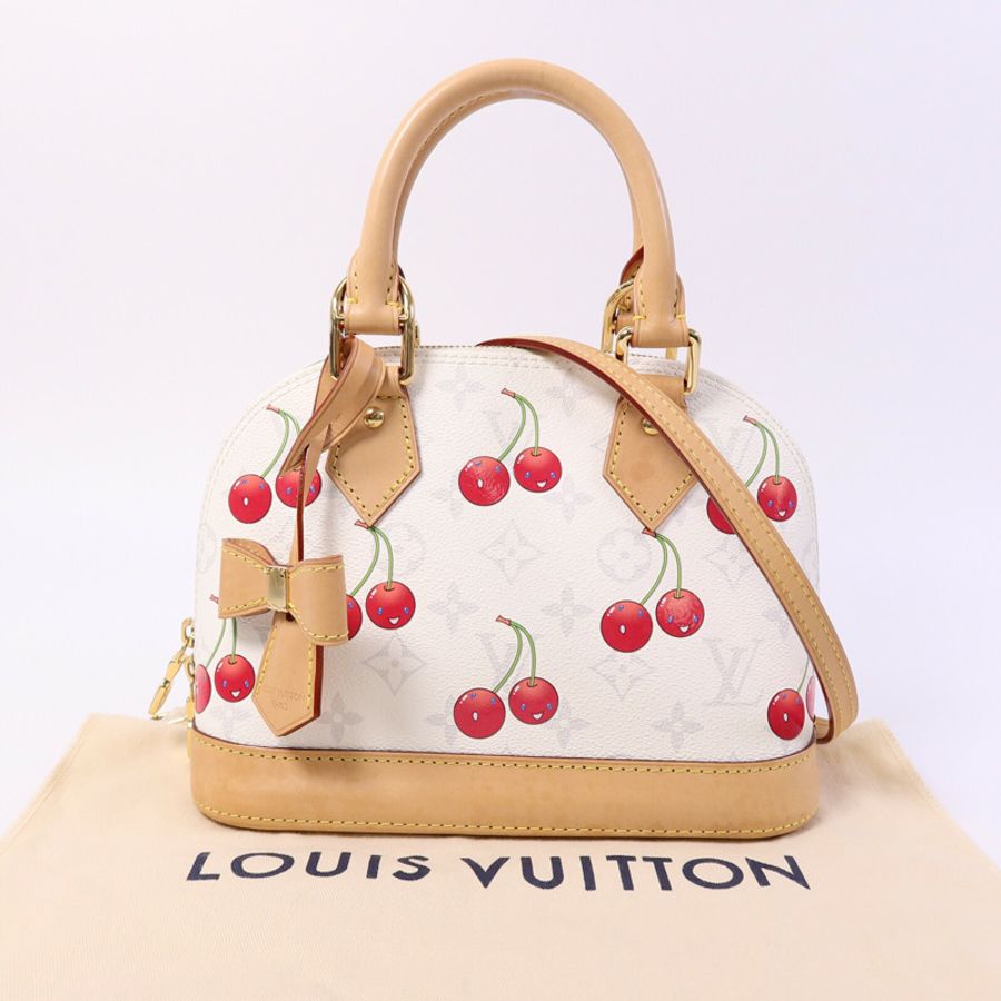 LOUIS VUITTON Monogram Cherry LVxTM Alma BB手挽肩背兩用袋-7