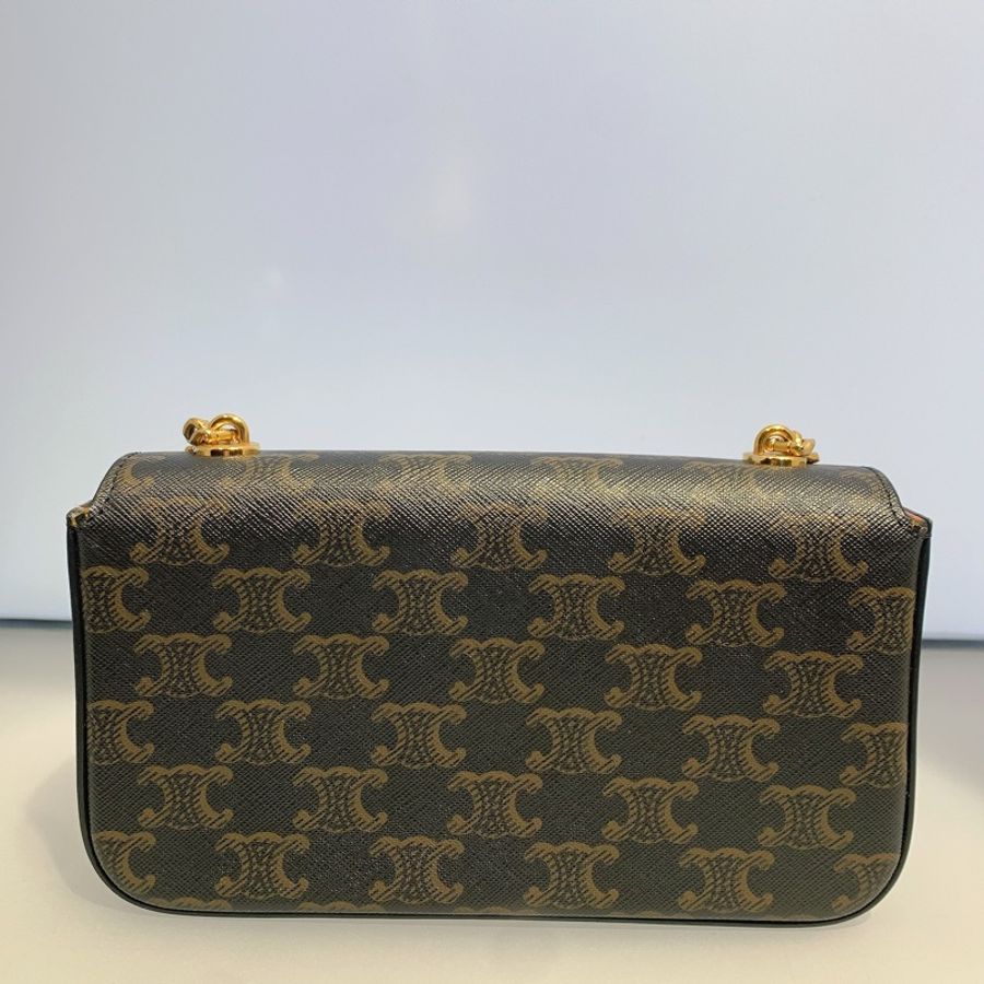 Celine/賽琳 21秀款 老花凱旋門 法棍 腋下包 肩背包尺寸:29.5*14*3cm-6
