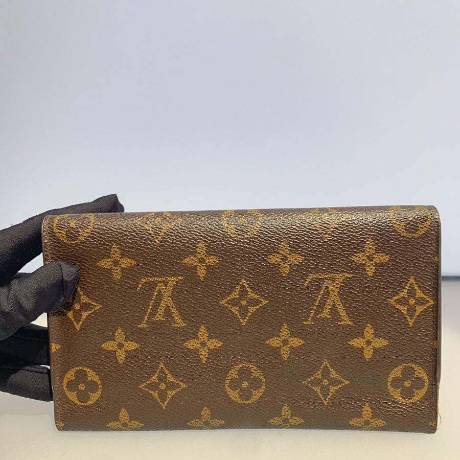 lv/路易威登 老花藍色豆豆長款錢包 銀包 尺寸:約19*10*3 cm-1