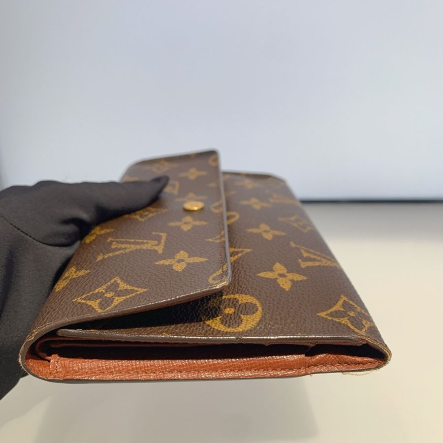 lv/路易威登 老花藍色豆豆長款錢包 銀包 尺寸:約19*10*3 cm-3