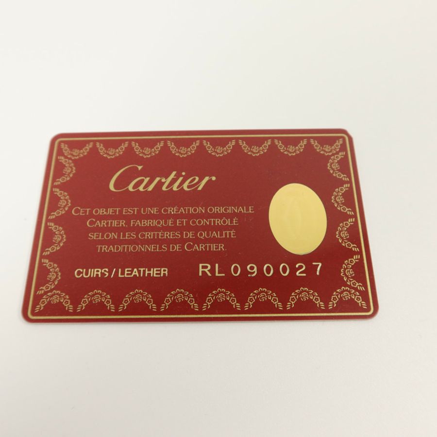 CARTIER 皮革Love Compact Wallet錢包-9