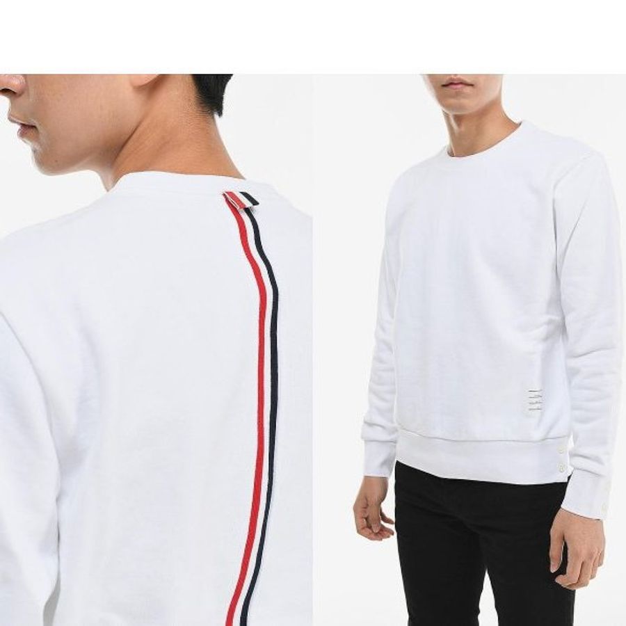 💎Han's house精品服飾💎 Thom BROWNE TB 彩條 衛衣 大學T現貨1 原價 22200-2