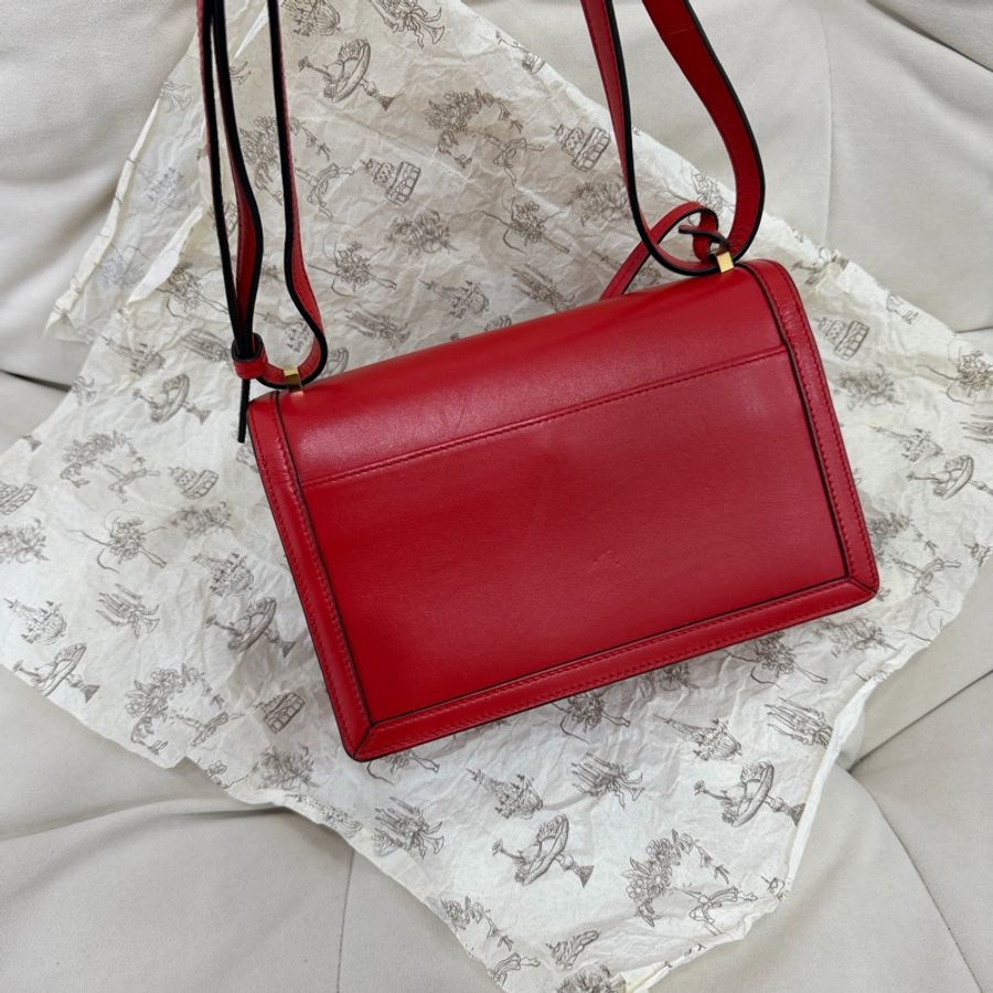Loewe 巴塞羅納 橙紅色 羅意威-6