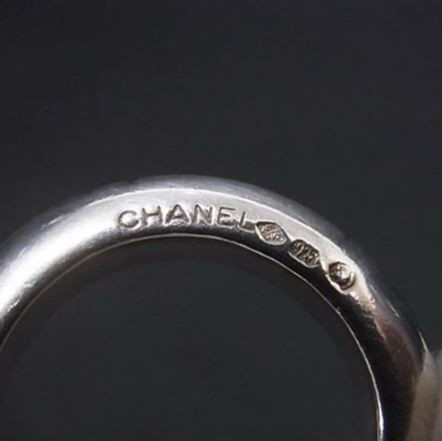 CHANEL/Chanel/戒指/純銀/Vintage/古著/二手/香奈兒/14號-9