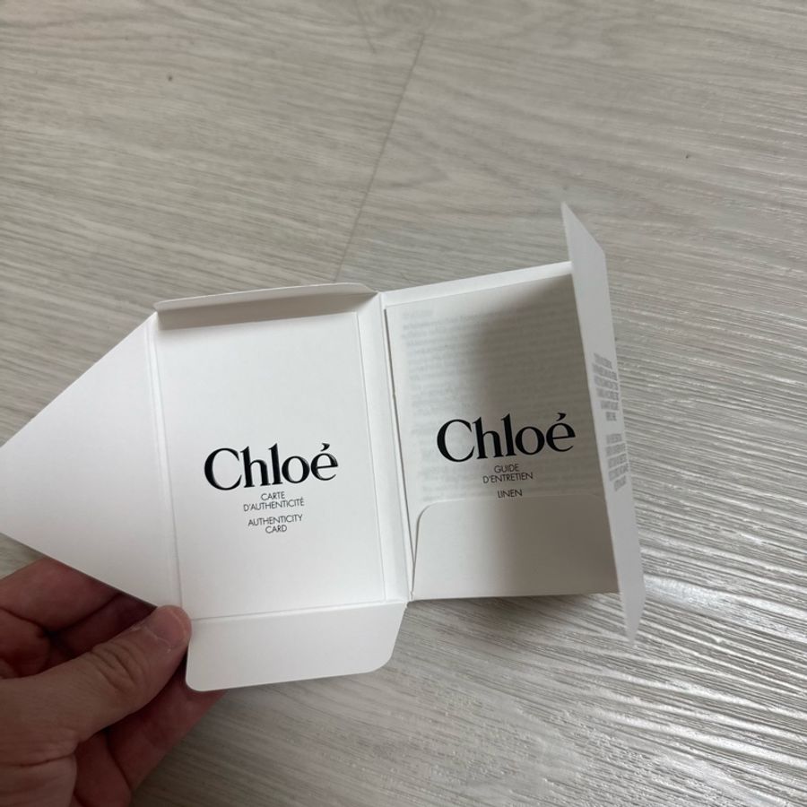 Chloe woody 托特包（小）咖啡色-17