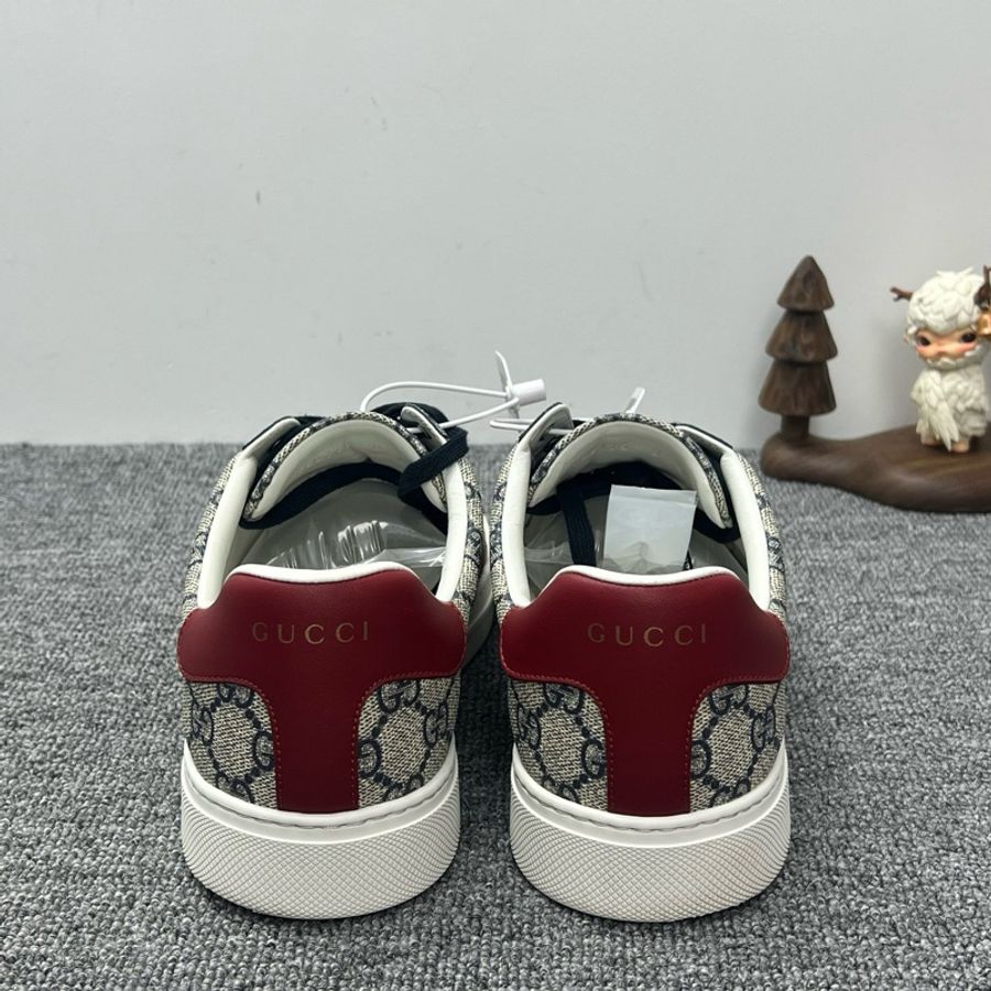 GUCCI古馳 ACE 老花滿印 低幫 板鞋 男款 42碼 99新-4