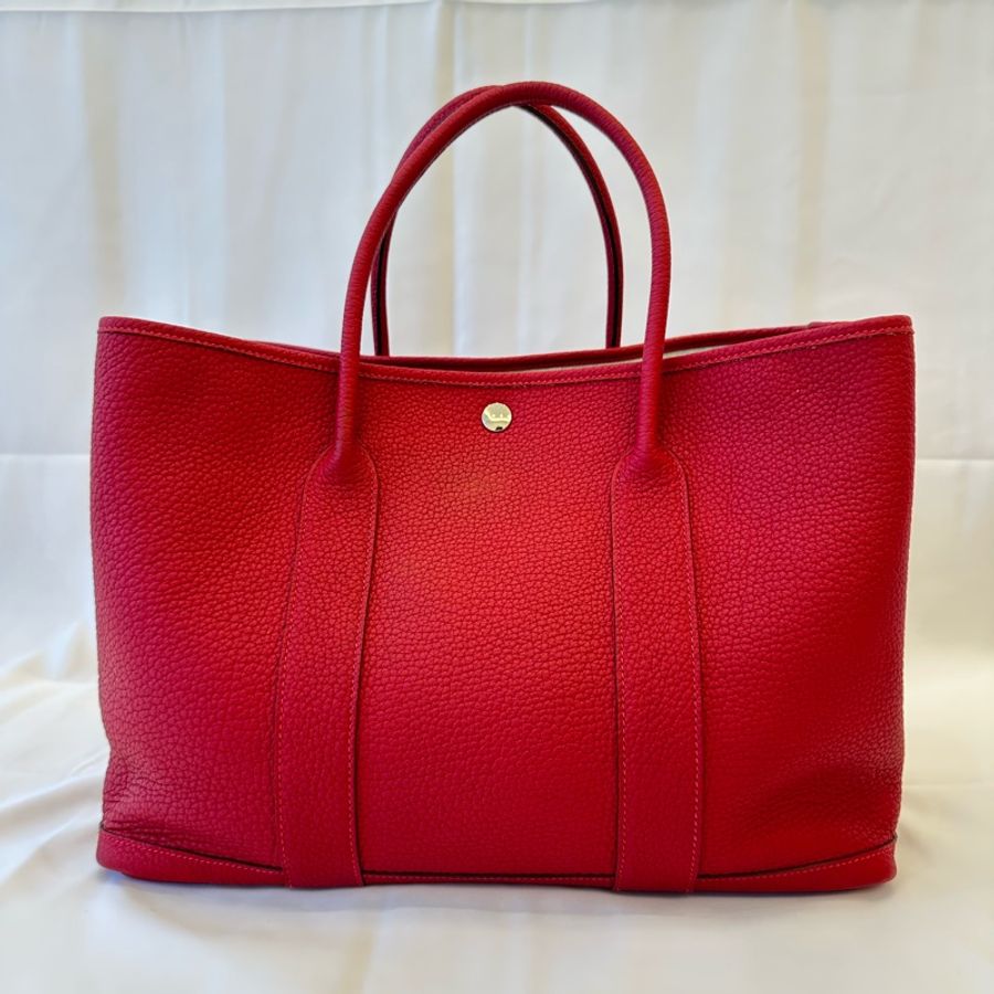 #超值現貨✨#全網最低📣#Hermès Garden Party 36/富貴紅/經典大花園-2