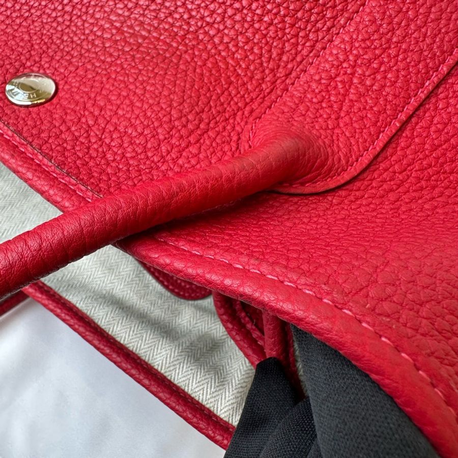 #超值現貨✨#全網最低📣#Hermès Garden Party 36/富貴紅/經典大花園-29