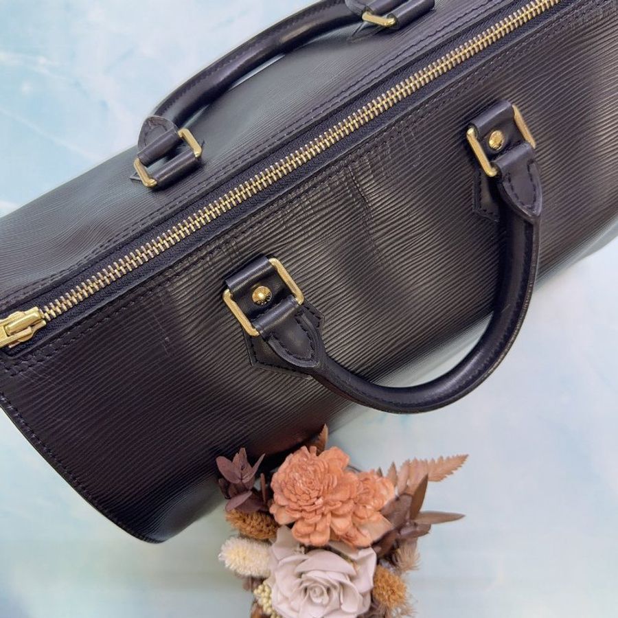 LV Epi Speedy 30水波紋波士頓手提包-5