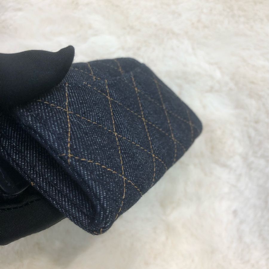 Chanel 牛仔卡包 芯片 XC375-12
