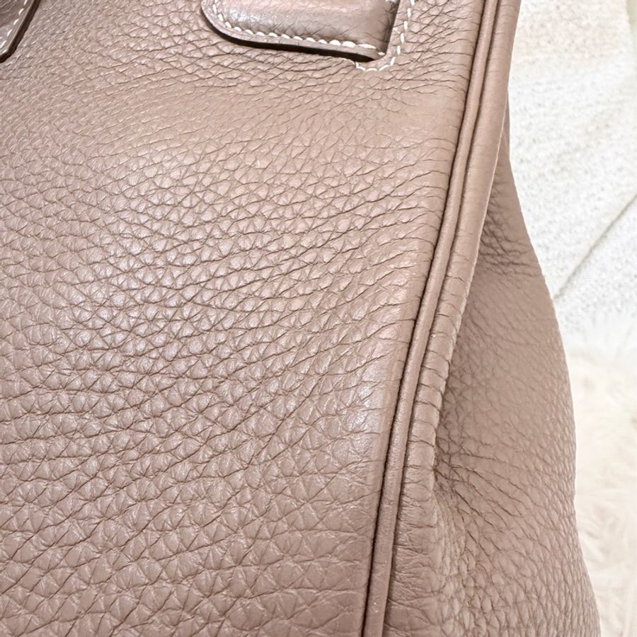 Hermes/ Birkin 40/ 大象灰 銀扣/ 框N-14