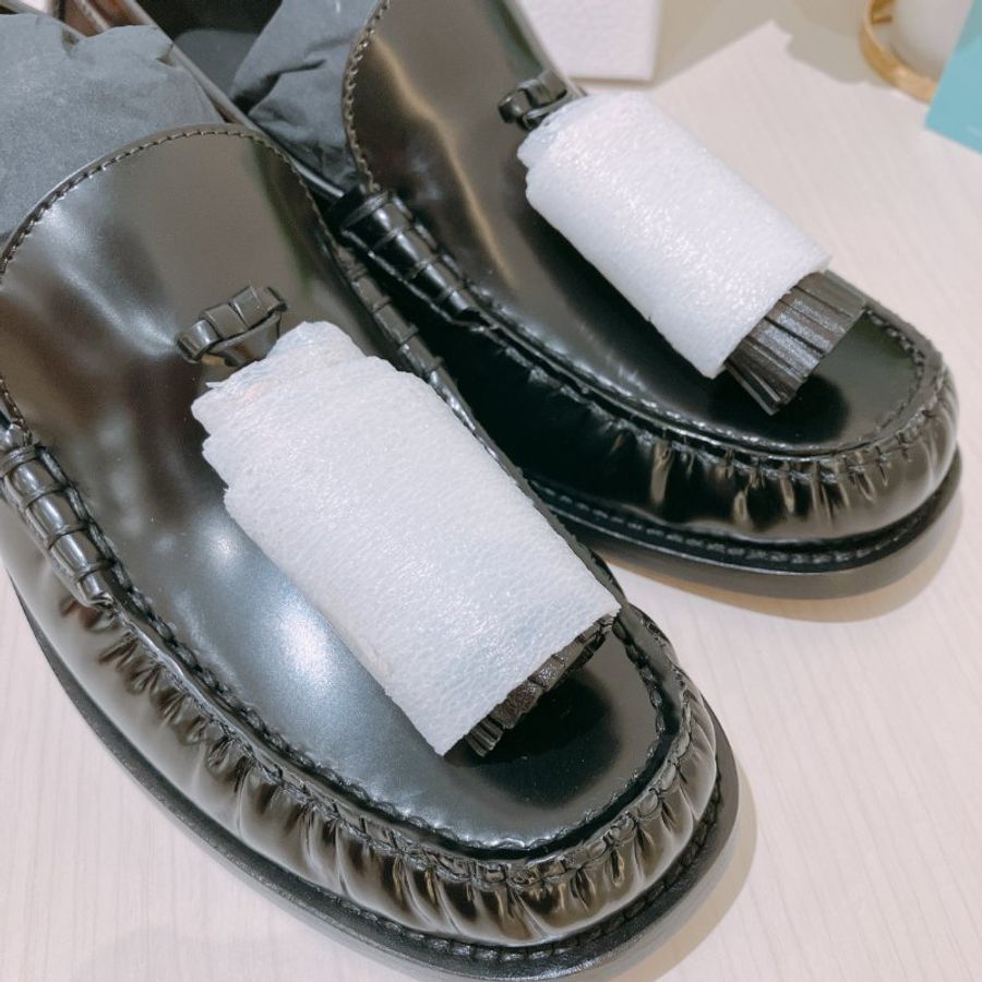 TK2039 Christian Dior 迪奧全皮樂福鞋 D-Academy Loafer Black Brushed Calfskin Size 38-8