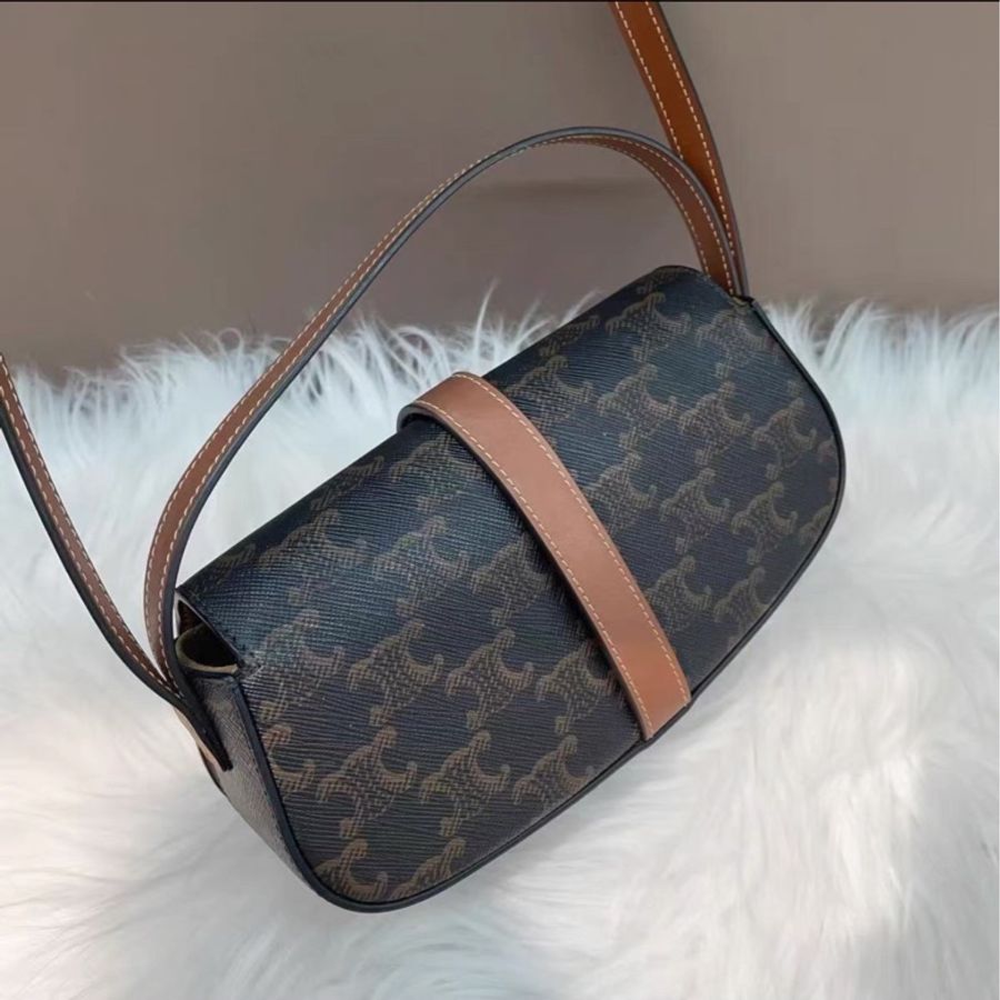 CELINE 黑金鎖頭肩背包|Lisa同款😍-6
