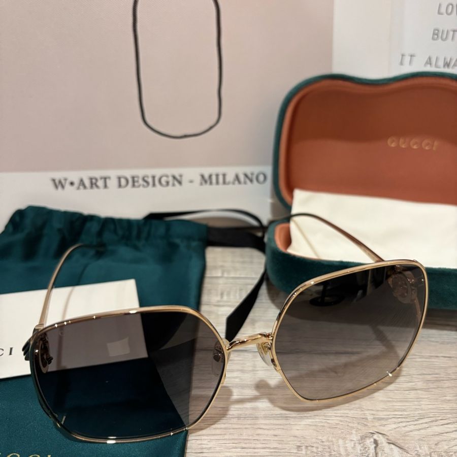 Gucci 雙G logo 太陽眼鏡-0
