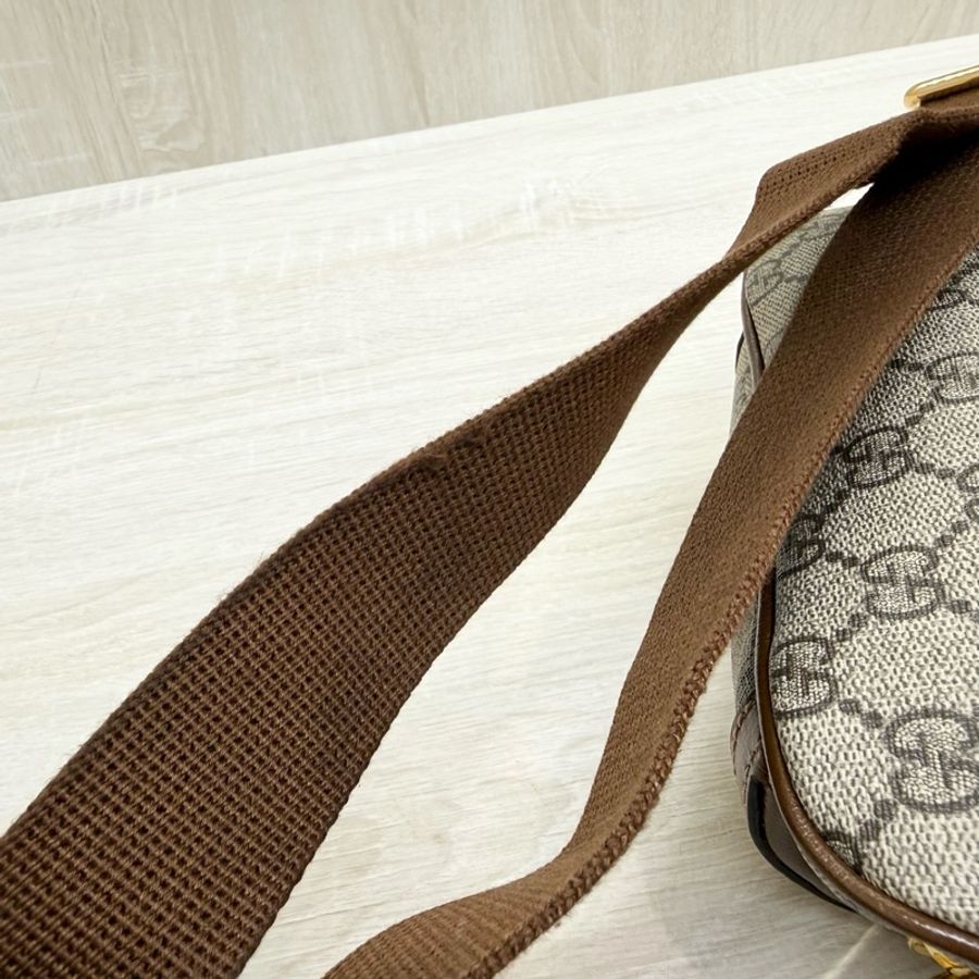 GUCCI 原花滿版LOGO腰包682933-15