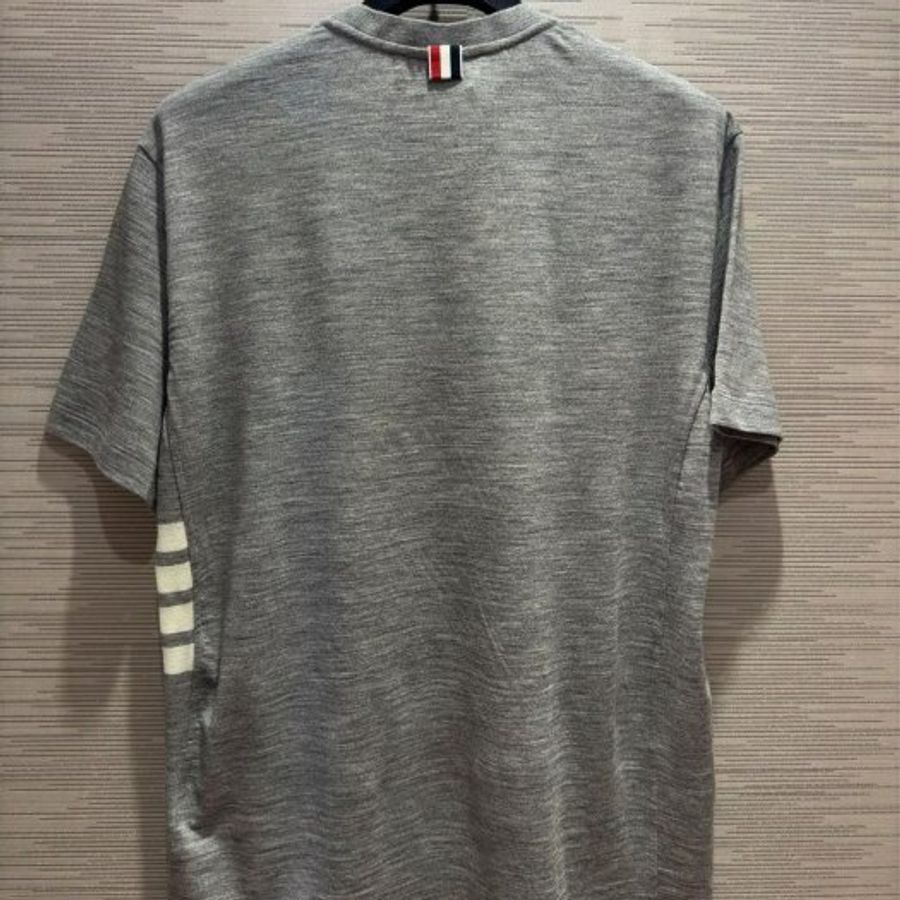 💎Han's house精品服飾💎 Thom Browne TB 4槓 羊毛 針織 短 T 現貨3 原價 20500-3