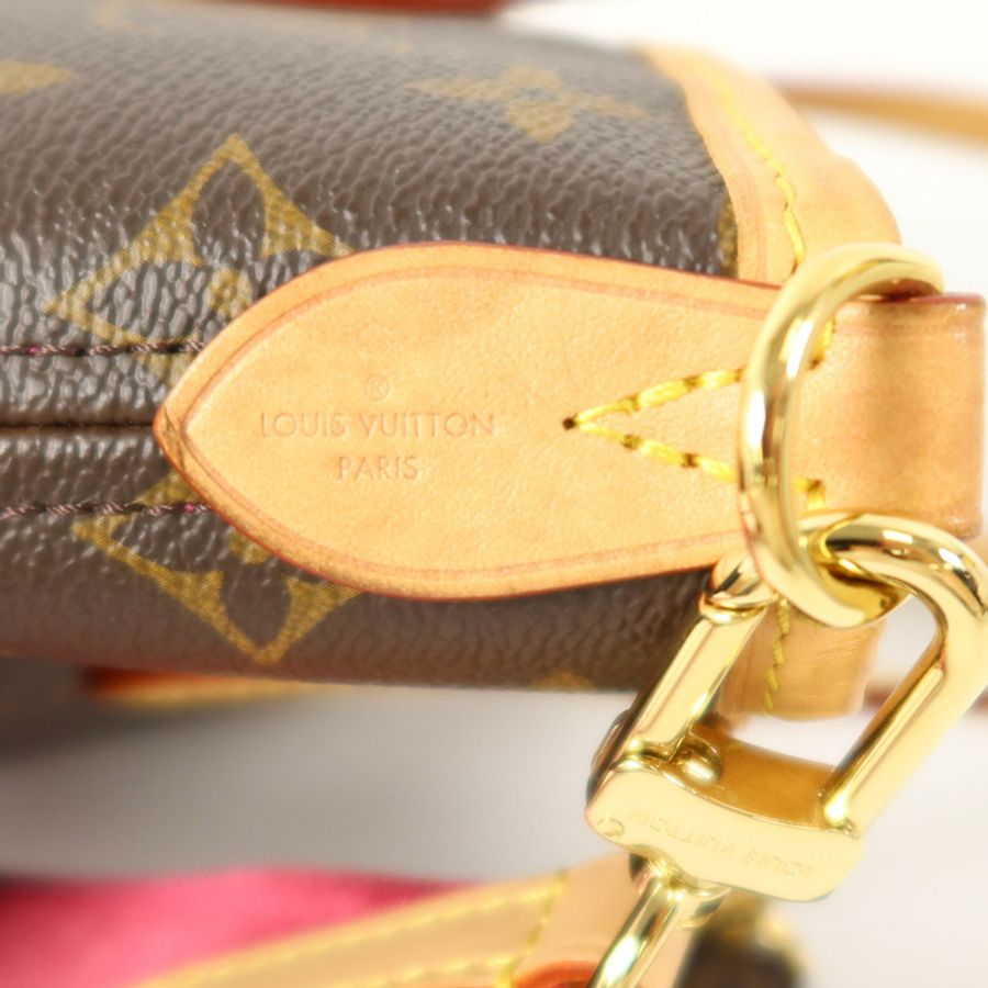 LOUIS VUITTON Monogram Neverfull BB金扣手挽肩背兩用袋-5