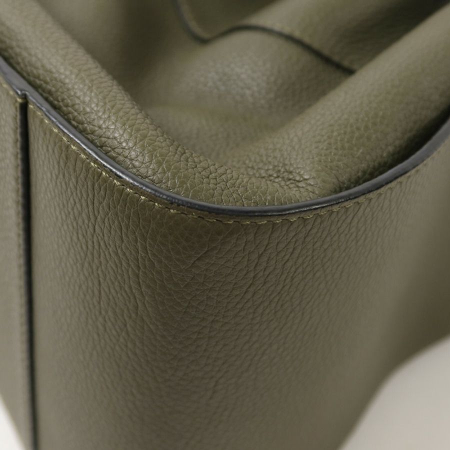LOEWE 牛皮皮革Hammock手挽肩背兩用袋-12